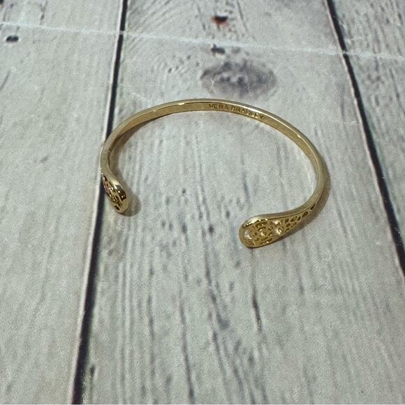 Vera Bradley Gold Color Cuff Bracelet - Picture 1 of 4